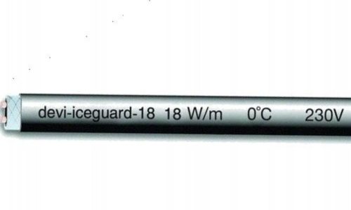 DEVI Önszabályozó fűtőkábel, Iceguard 18W/m