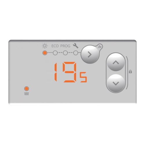 F120 D 500W elektromos konvektor