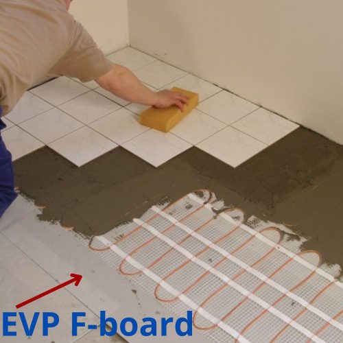 EVP-F-Board 6mm-es szigetelés cementes külső réteggel 4,32m2/csomag
