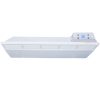 TERMIA Digital Elektromos konvektor 500W Digitális programozható termosztáttal LCD kijelző falikonzollal